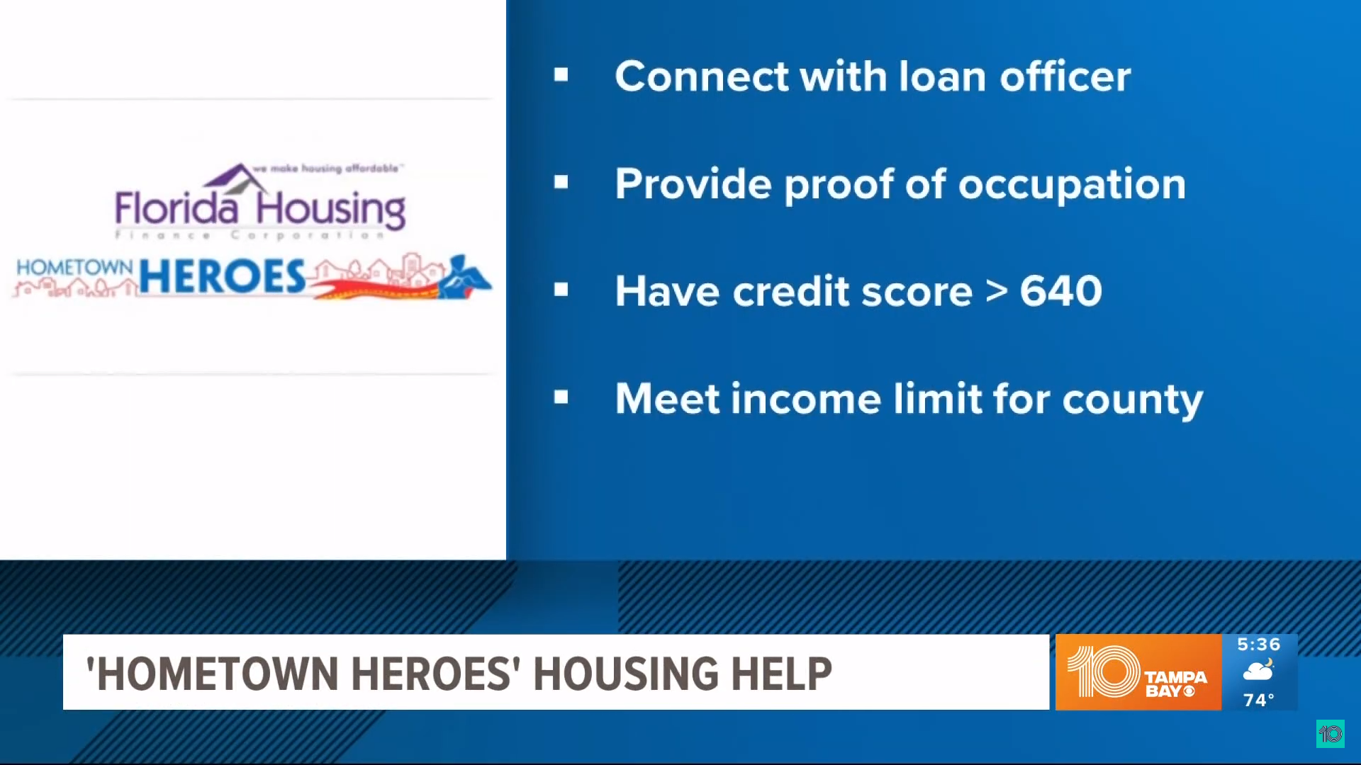 ‘Hometown Heroes’ Housing Program Launches This Week – The Suncoast ...