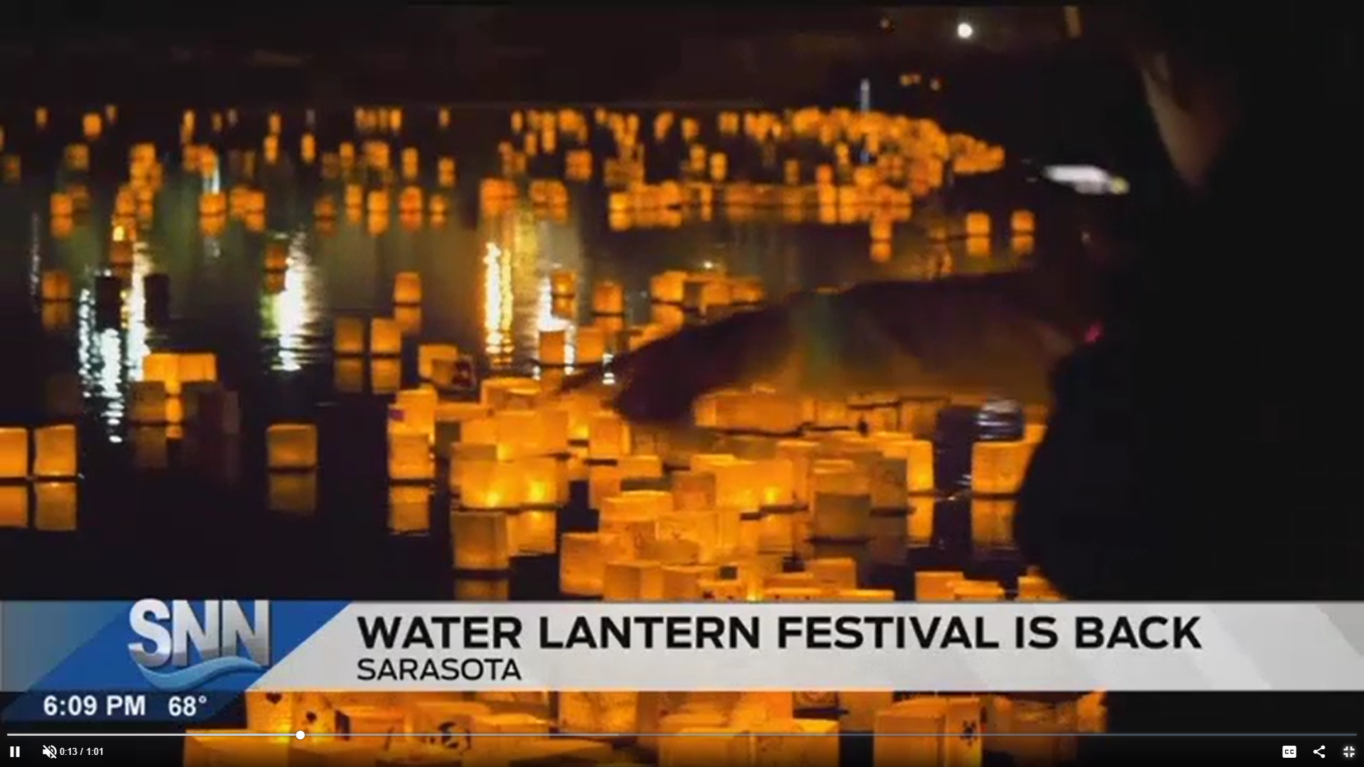 The 3rd annual Water Lantern Festival is Returning to Sarasota The
