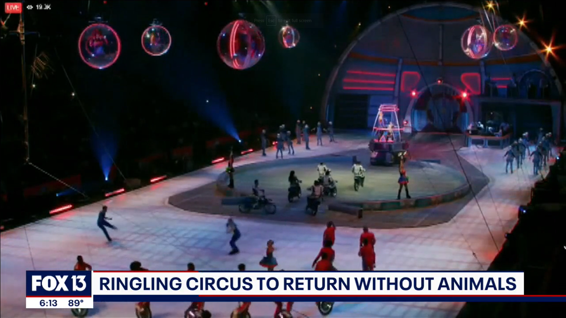 Ringling Bros. circus announces Tampa stops during comeback tour in