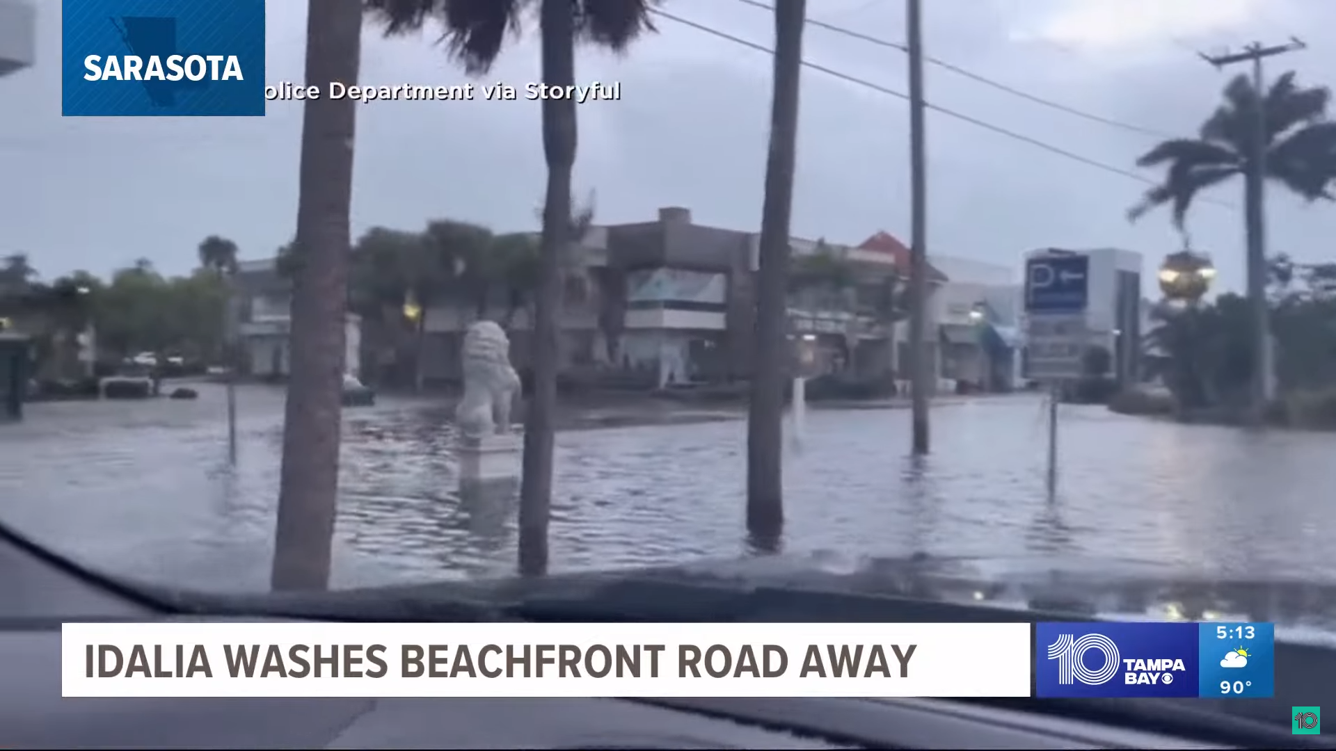 Sarasota County Officials Continue To Assess Storm Surge Damage - The ...