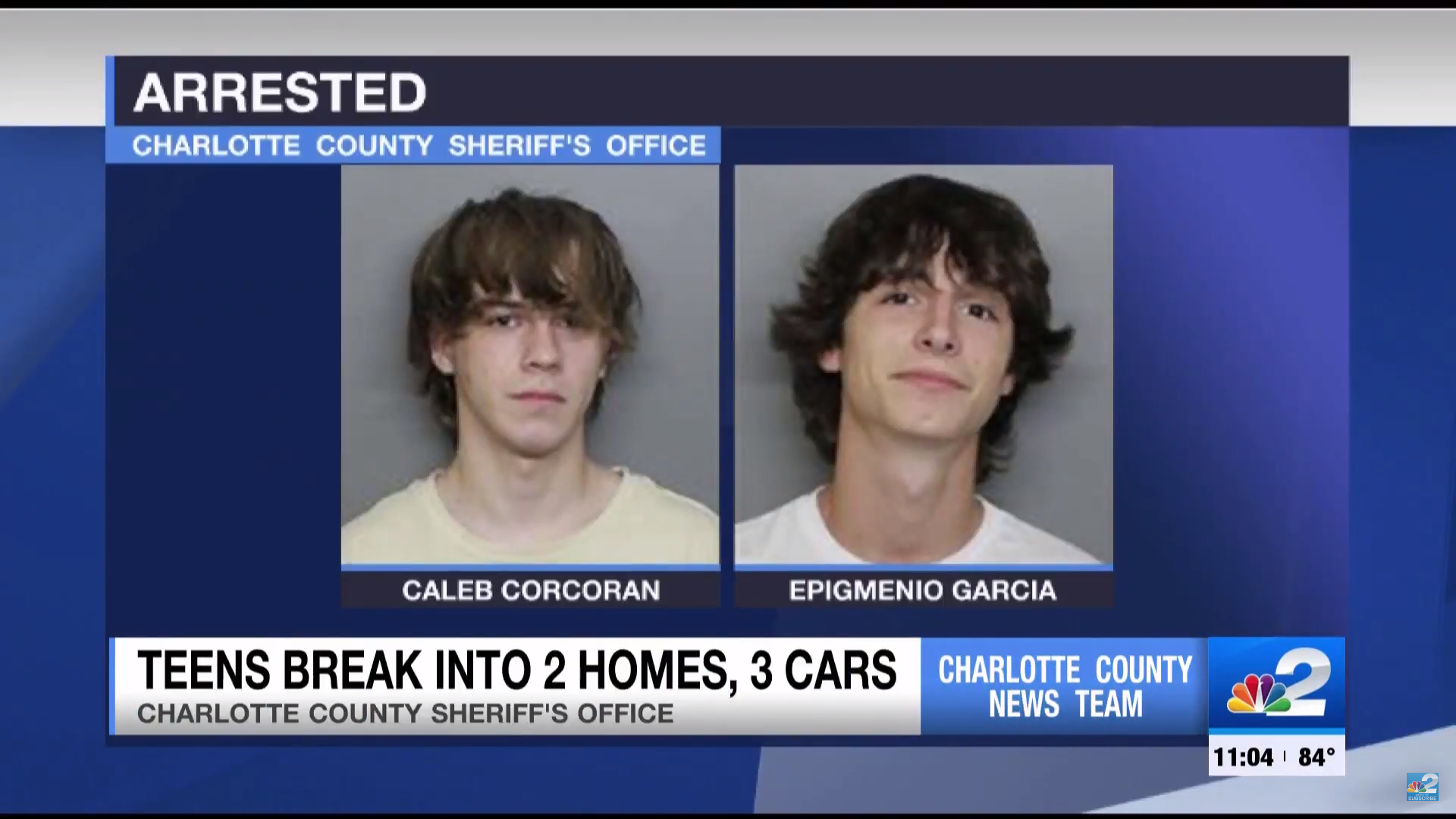 Charlotte County teens arrested for ransacking homes & vehicles - The ...