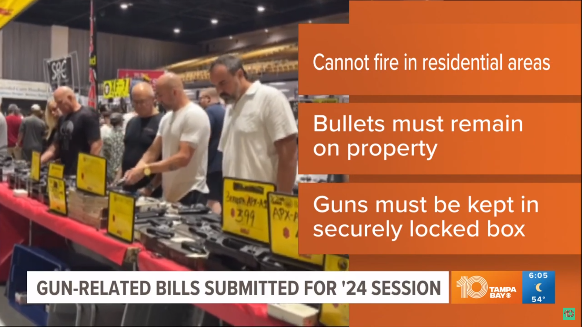 Gun bills filed for 2024 Florida legislative session The Suncoast