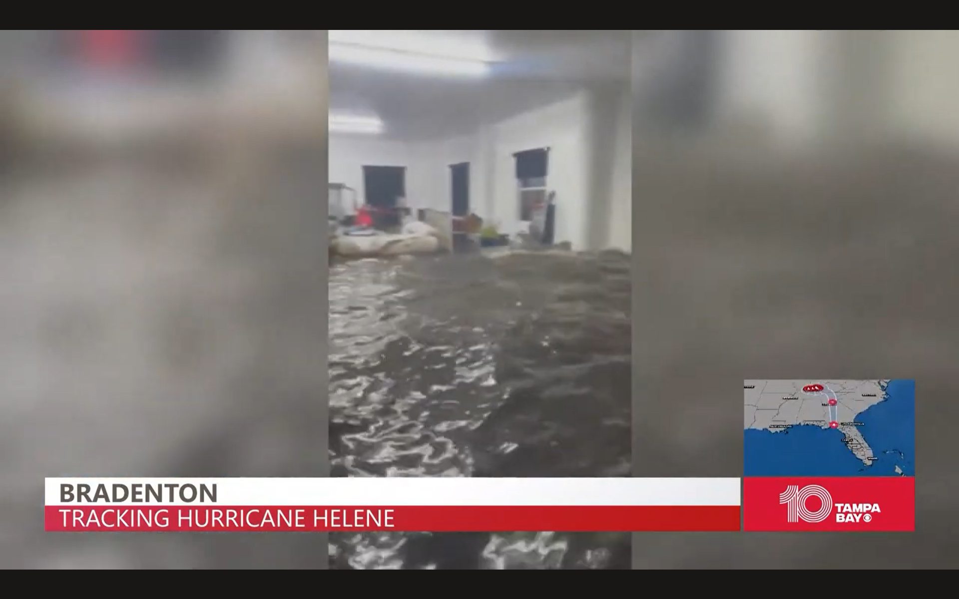 Bradenton home flooded from storm surge during Hurricane Helene - The ...