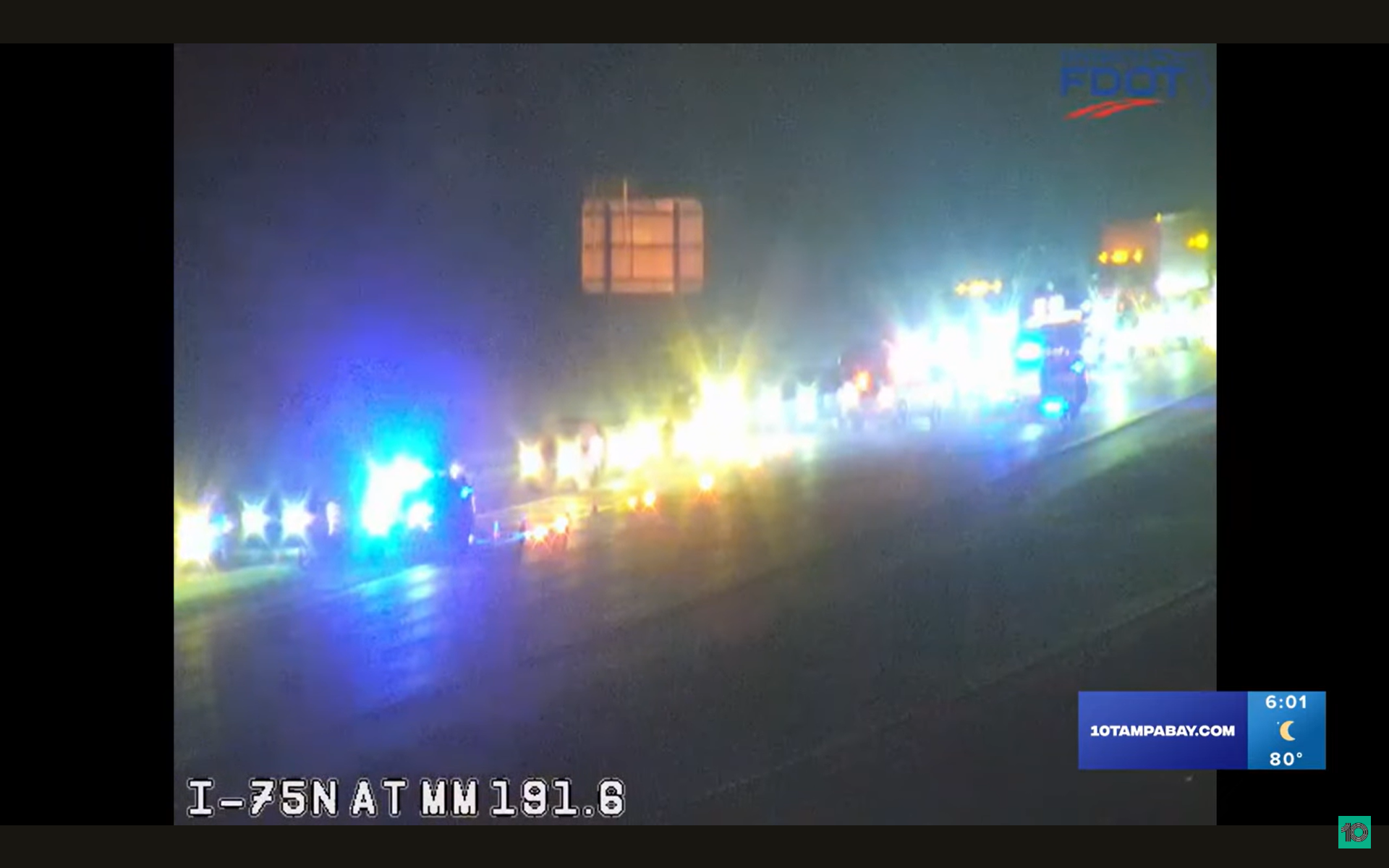 Southbound I-75 shut down in Sarasota after deadly crash - The Suncoast ...