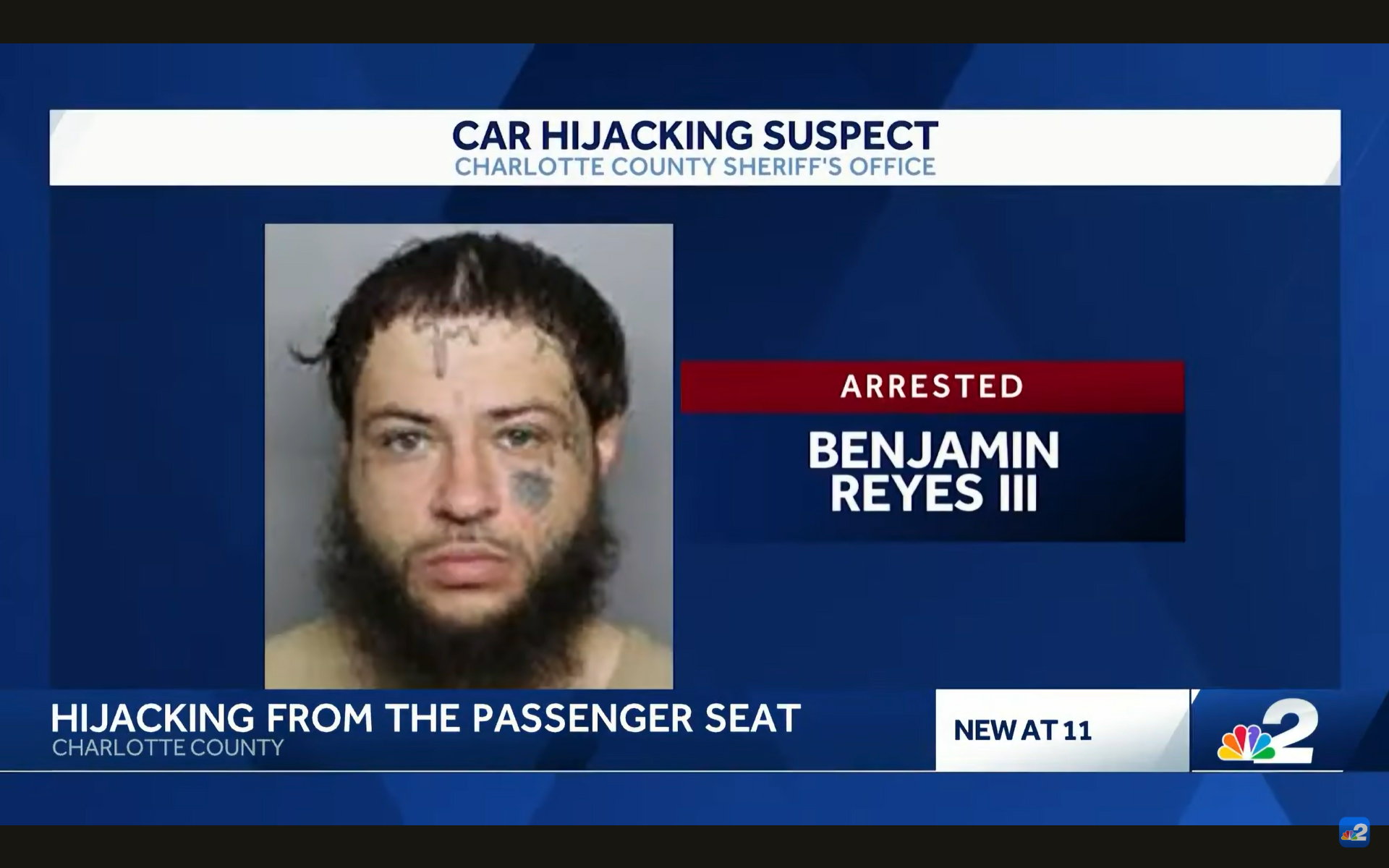 Charlotte County man arrested for car hijacking, threatening to kill ...