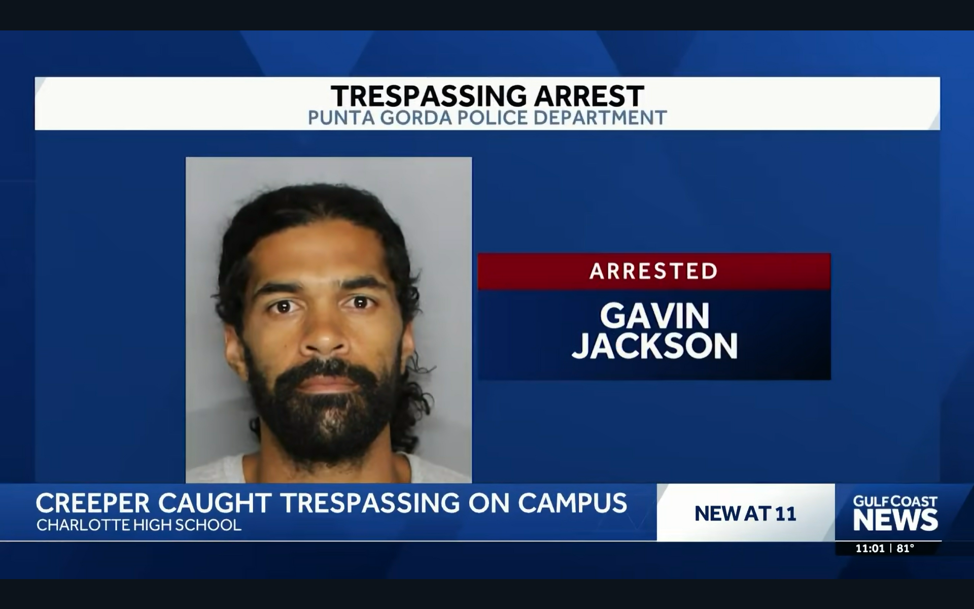 Man arrested for repeatedly trespassing at Charlotte High School ...