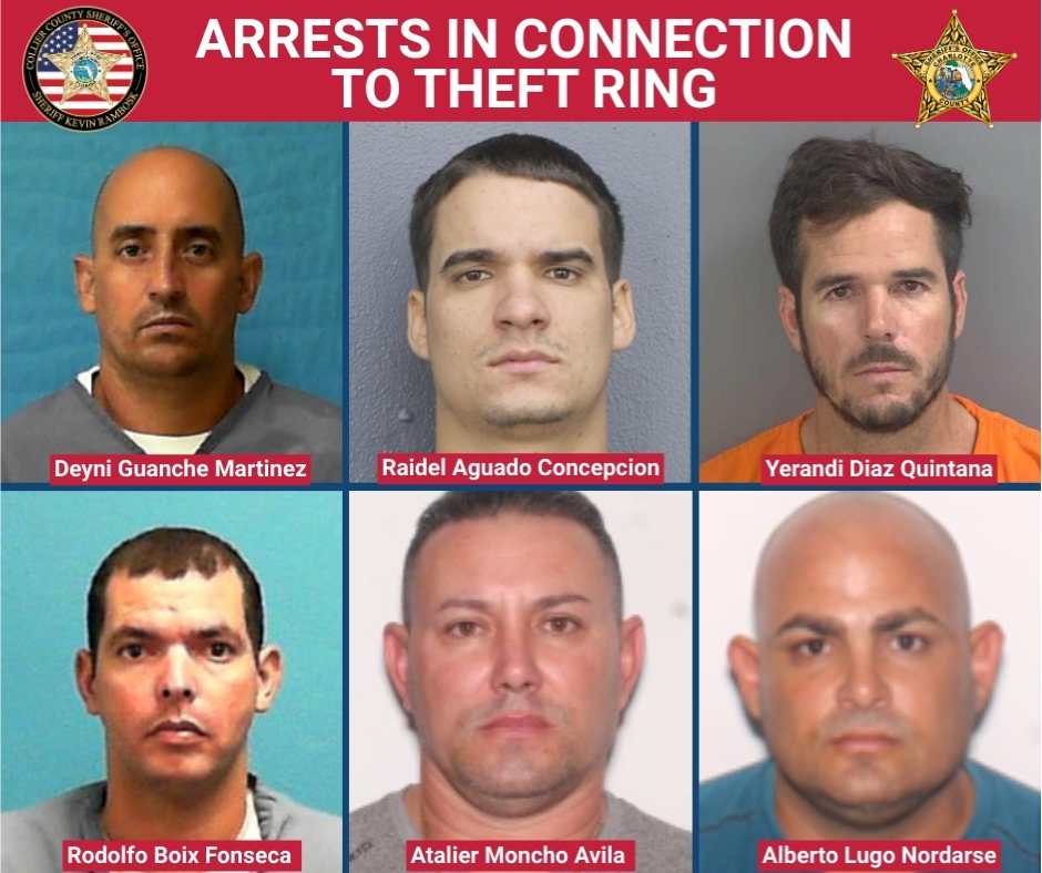 Organized Theft Ring Uncovered by Charlotte and Collier County Sheriff ...