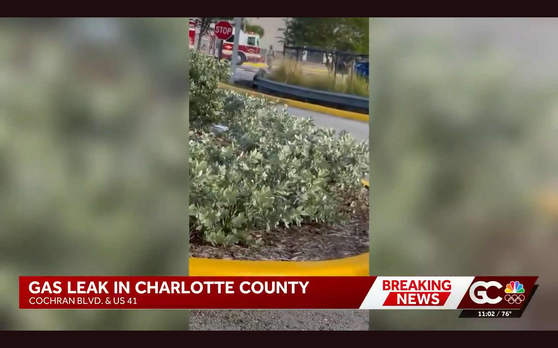 Hazmat crews respond to gas leak at the Quesada Commons in Port