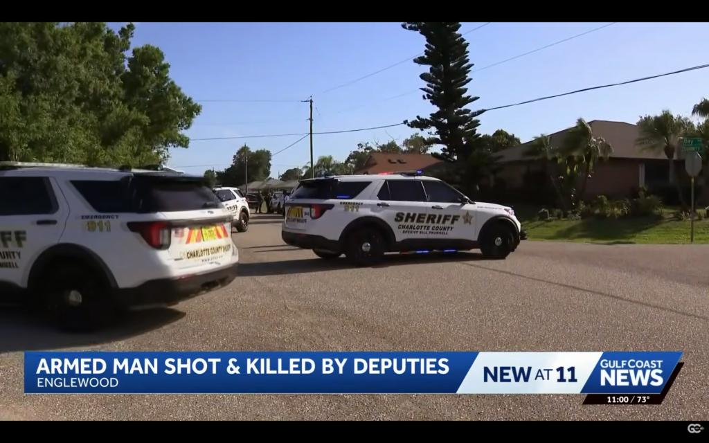 Armed suspect killed by Charlotte County deputy on Barker Avenue in ...